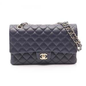 Chanel Matelassé Double Flap Shoulder Bag/Handbag, Caviar Leather (Grained Ca...